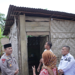 Kapolres Labusel AKBP Aditya Tinjau Rencana Bedah Rumah dan Santuni Anak Yatim Piatu di Silangkitang