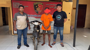 Pelaku Curanmor di Torgamba Ditangkap Polisi