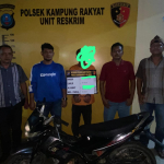 Pelaku Curas Bersenjata Tajam Ditangkap Polsek Kampung Rakyat