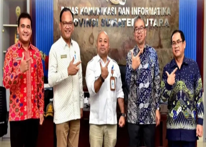 Diskominfo Sumut Terima Kunjungan Kepala BPOM Medan Mojaza Sirait untuk Kolaborasi Pengawasan Produk