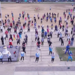 Dwi Kartika Reza Pahlevi Dorong Warga Labusel Hidup Sehat Lewat Car Free Day dan Senam CTPS