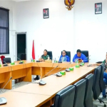 Rakor Penanganan Bencana Sumatera, Sekda Labuhanbatu dan Dandim Ikuti Rakor Daring