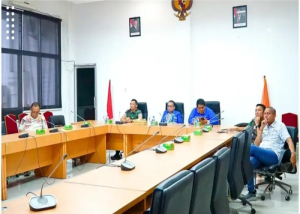 Rakor Penanganan Bencana Sumatera, Sekda Labuhanbatu dan Dandim Ikuti Rakor Daring