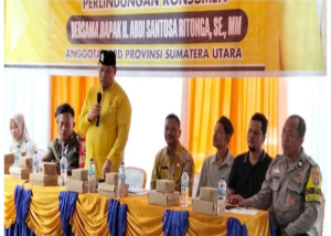 Abdi Santosa Ritonga Gelar Sosialisasi Ranperda Perlindungan Konsumen di Labuhanbatu