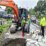 Jalan Lintas Sumatera Labuhanbatu Longsor, Polisi Terapkan Buka Tutup Lalu Lintas